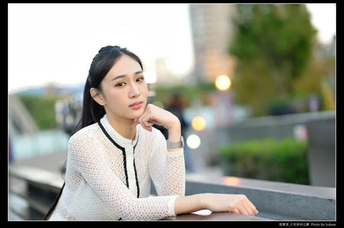 [Mzsock] NO.091 Zhang Yachun, Daan Forest, high heels and beautiful legs, outdoor shot street photography#[54P]-14