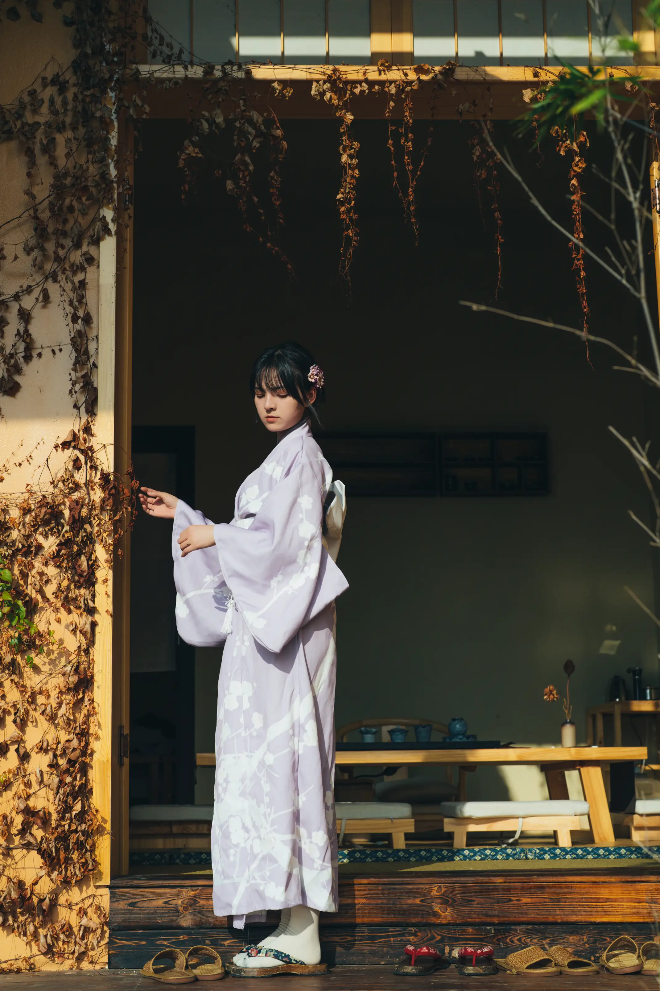 [YITUYU] 2022.02.09 Vol.772 – Japanese style story, photo of a girl in a Japanese garden dudu#[56P]-42